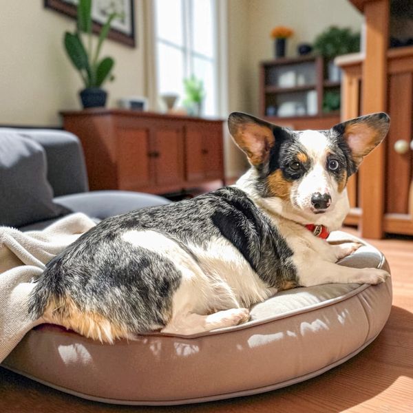 Blue Merle American Corgi