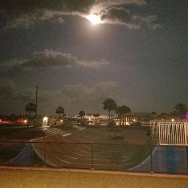 Olympiad skate park on Amelia Island's Fernandina Beach at Main Beach Park
