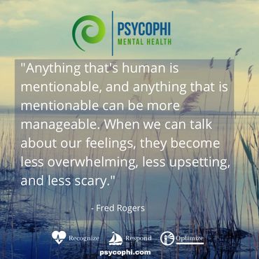 Mental Health Quote to inspire health, growth, change and perspective.