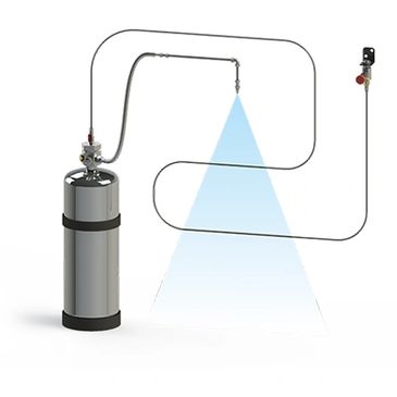 Indirect low pressure Valve and detection tube based fire suppression system manufacturer
