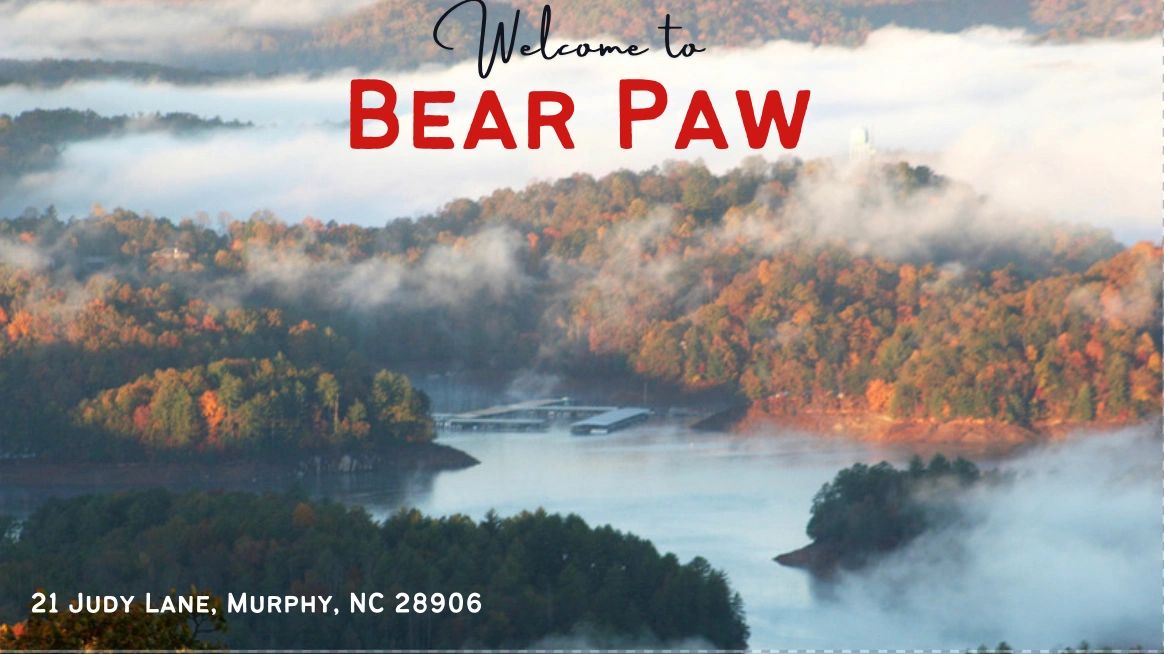 Welcome to Bear Paw North Carolina premier Rental Property! 