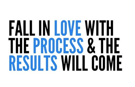 My clients here me say this a lot. It's a great Motivation quote.