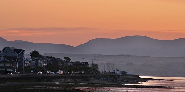 East Bay, Dunoon at Sunset