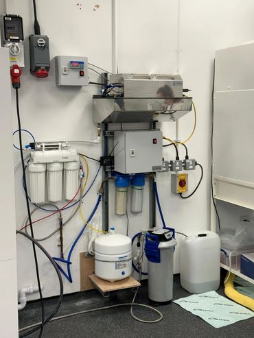 Lab Humidity Control Installed May 2026.