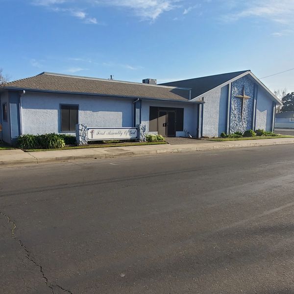 A building with a cross