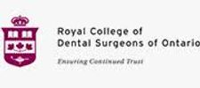 Royal College of Dental Surgeons of Ontario RCDSO logo.