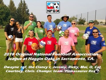 First ever team Footgolf League in the USA.
