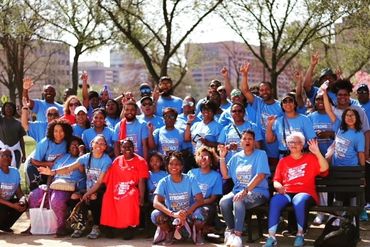 Kayla's Tribe & Village who walked in the Apil 2018 Walk to End Epilepsy at The Mall in DC in honor