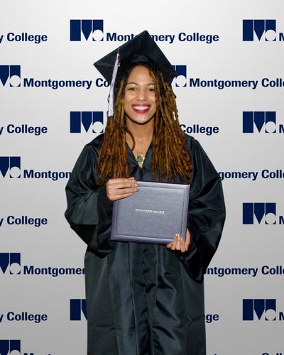 One of Kayla's graduation pictures from Montgomery College - May 2016.  We were/are so proud of her.