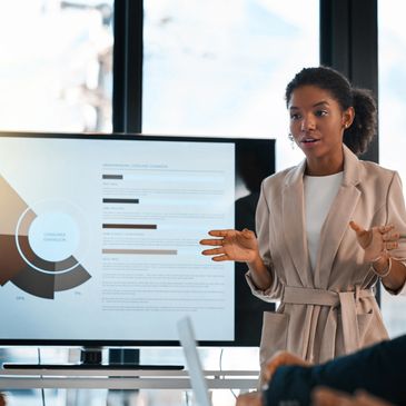 Pitch your business to investors.