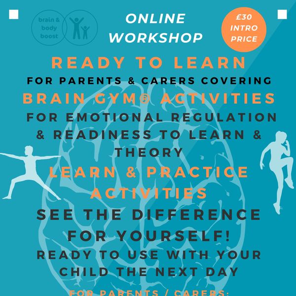 Brain Gym Ready to Learn Workshop for emotional regulation