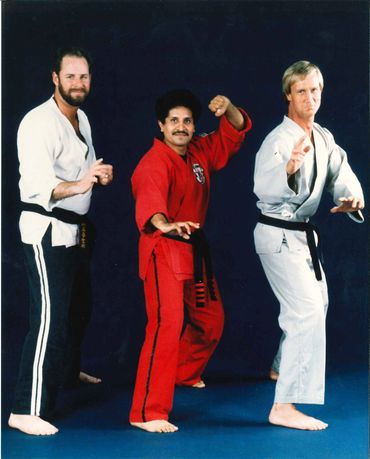Roy Perez, Refugio Flores, Dan Voss Jr.