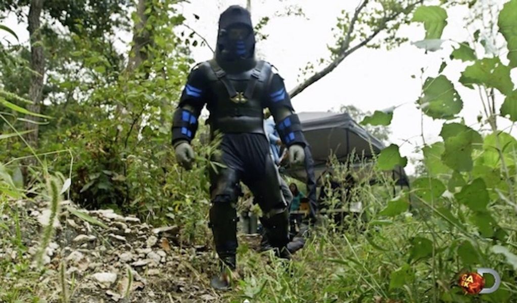 Impact Research and Technology LLC designed and built a custom snake-proof suit for Discovery Channe