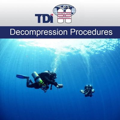TDI Decompression course divers underwater
