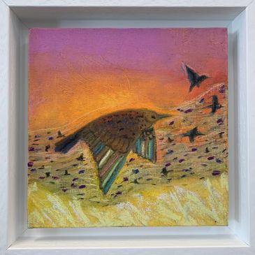 New Year Starling Murmuration by Patricia Galligan