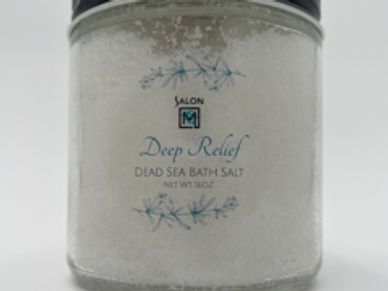 The Spa at Salon M' handcrafted Dead Sea Bath Salt "Deep Relief"
