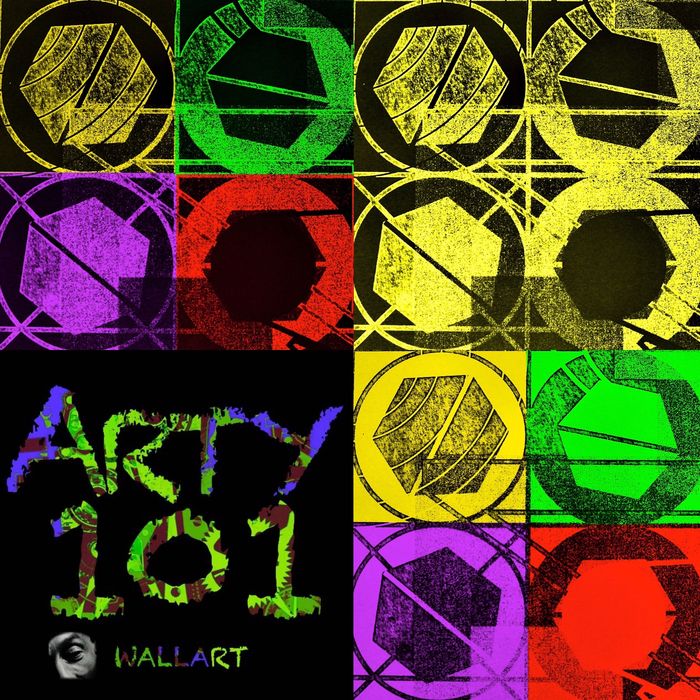 abstract artwork in different colors and textures