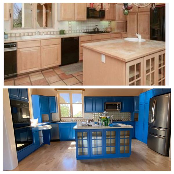 cabinet refinishing service in Santa Fe New Mexico