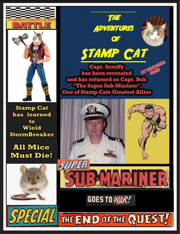 Adventures of Stamp Cat, Cat. Stamp Cat, Ugly Stamp Contest, Poway Stamp Club, California Philately