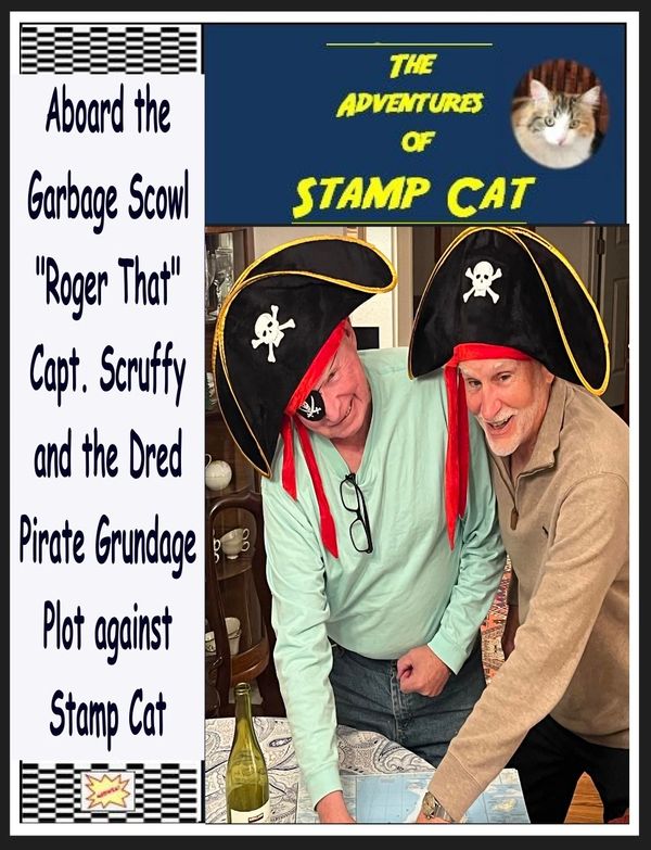 Adventures of Stamp Cat, Cat. Stamp Cat, Ugl y Stamp Contest, Poway Stamp Club, California Philately