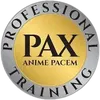 The logo for PAX Certified Professional Chauffeur Training online courses.