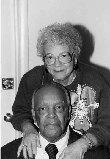 Dr. Porter with wife, Willie Pearl Porter