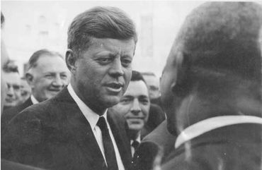 Dr. Porter with President John F. Kennedy