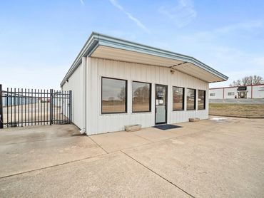 Office area of secure storage facility.