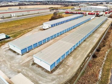Aerial of secure storage facility.