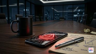 A multi-million dollar enterprise OS running on failing Biological Hardware, representing the critical need for C-Suite biological risk management.