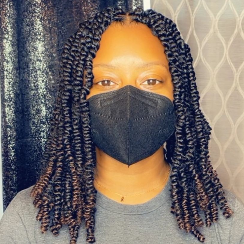 Passion twists/spring twists on natural hair