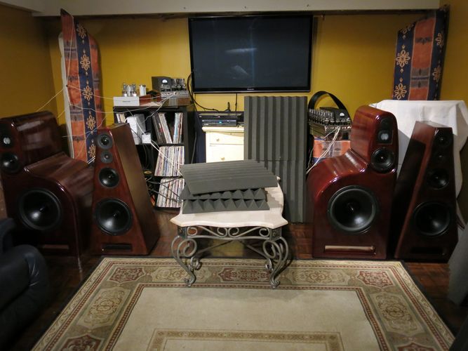 The listening room of a madman