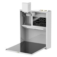 Wall Mount Document Scanner with Control Panel and Box Base