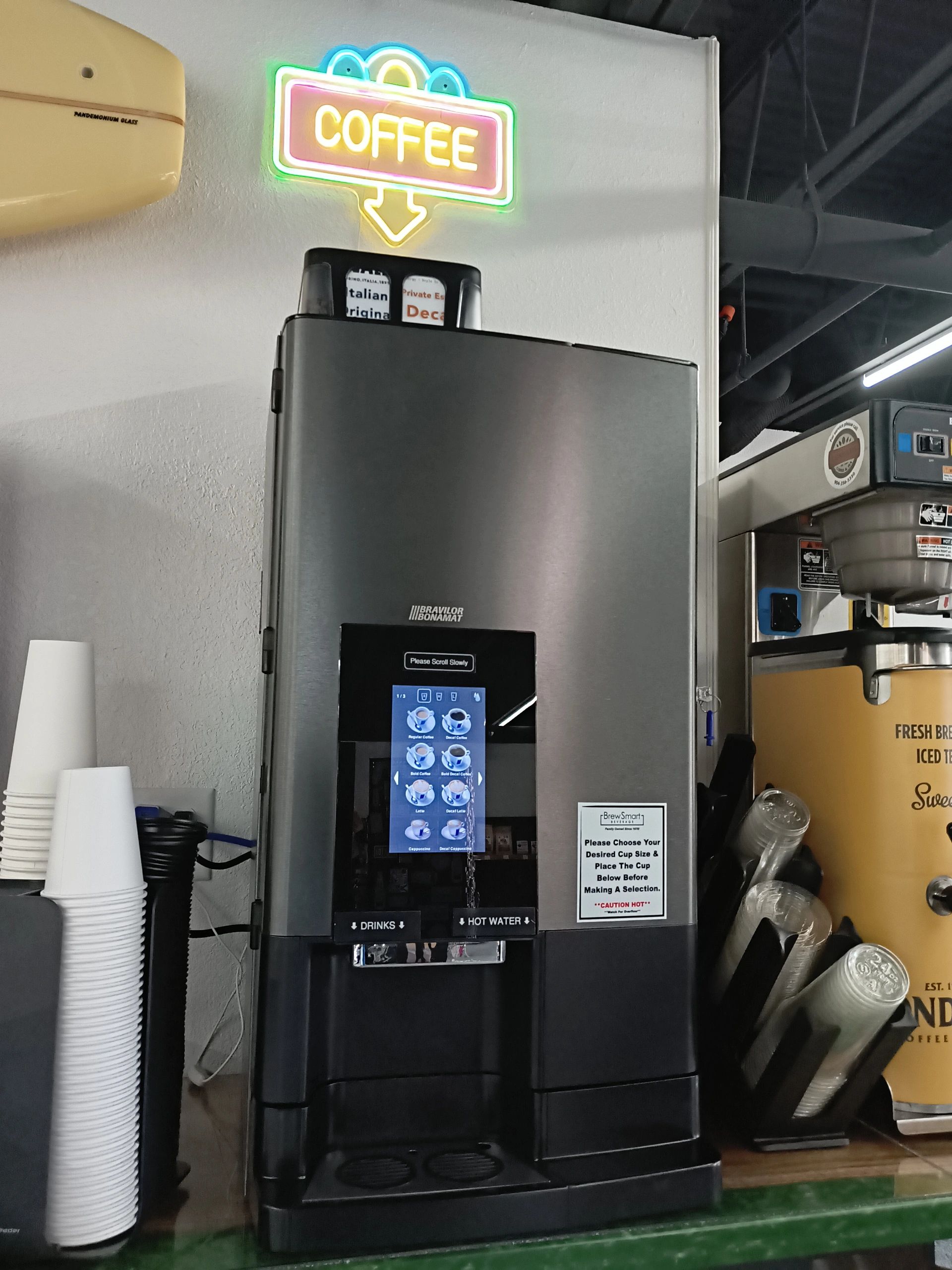 LAVAZZA BEAN TO CUP COFFEE MACHINE