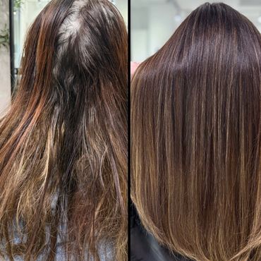 Hair extensions for fine thin hair, invisible beaded row, genius wefts, ktips, hand tied extensions
