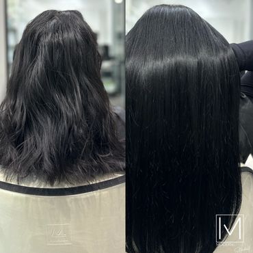 Hair extensions for fine hair, invisible extensions, genius wefts, k tips, hand tied extensions