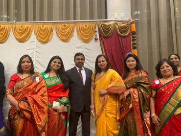 With the Indian High Commissioner