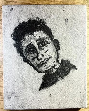 Charcoal
8x10 canvas