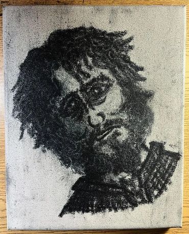 Charcoal
8x10 canvas