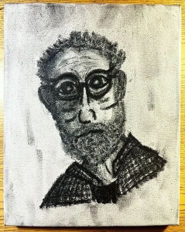 Charcoal
8x10 canvas