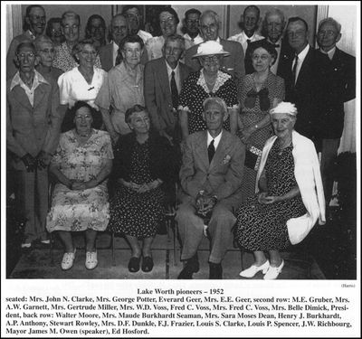 1952 Pioneer Picnic attendees