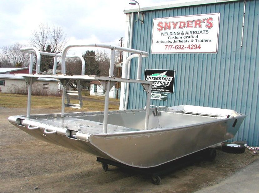 Snyder Boats has been building jet boats since the early 90's and Air Boats before that. We are a FU