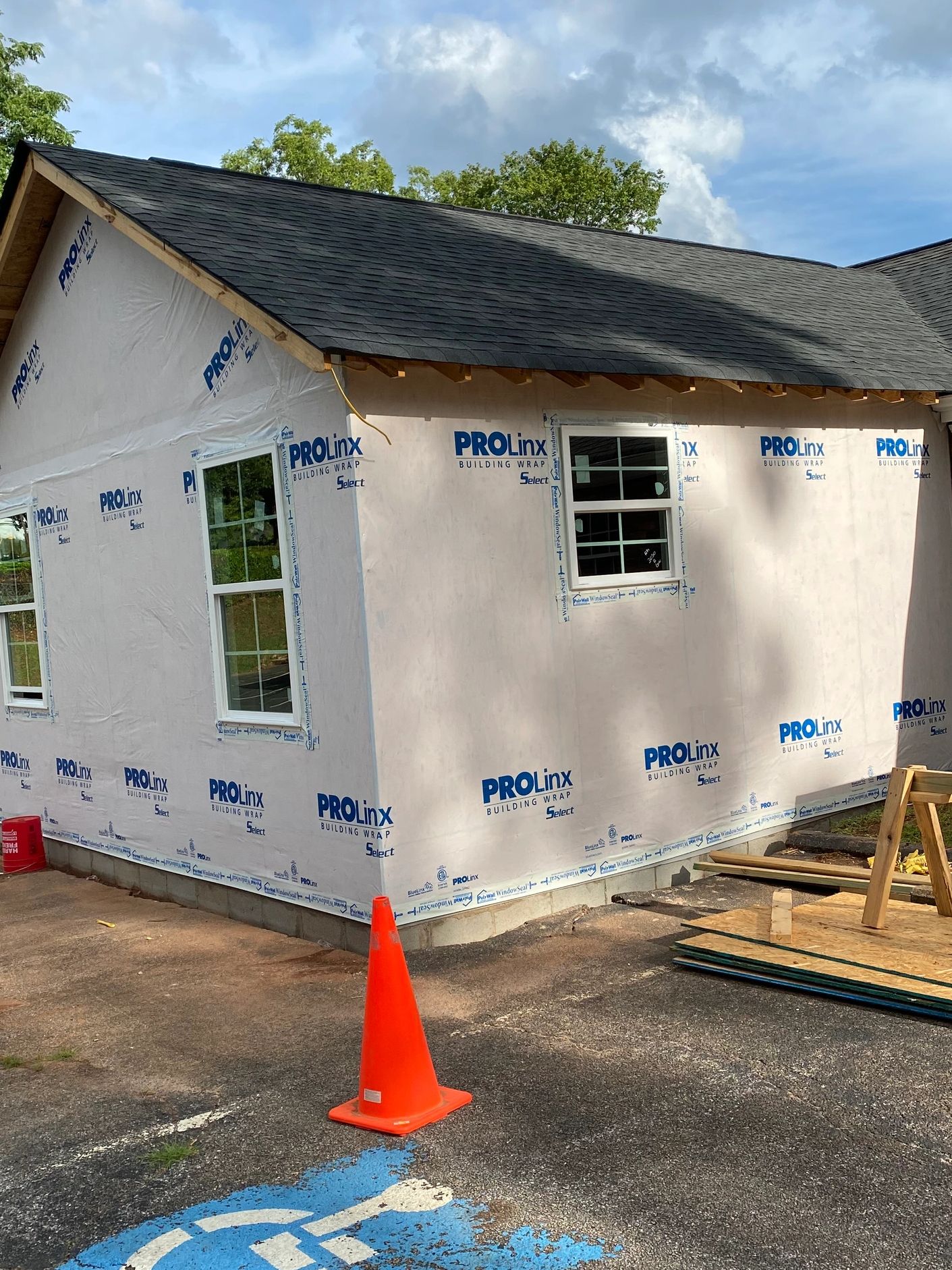 Pardon our progress! We are adding 2 new treatment rooms that will become our hygiene area.