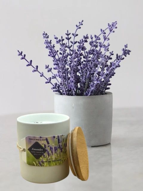 lavender candle 