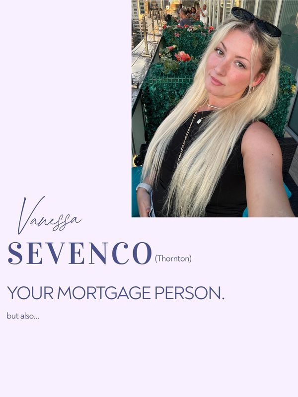 Portrait of Vanessa Sevenco, mortgage professional.