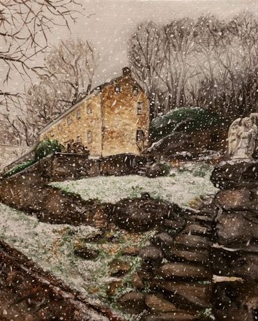 Rockledge Mansion in the Snow by Rachael Bright
11x14 Prints Available