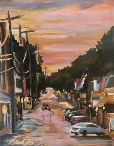 Sunset After the Storm
Original Painting by Steve Celis