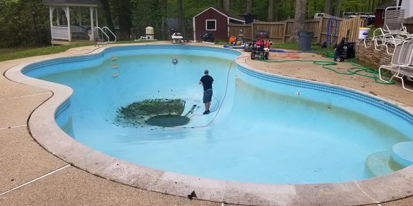 pool acid wash