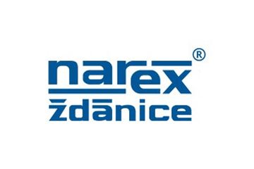 Narex Zdanice logosu mavi renkte.