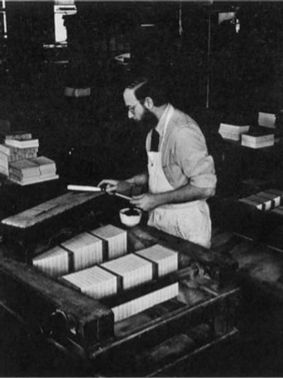 Harcourt Bindery history